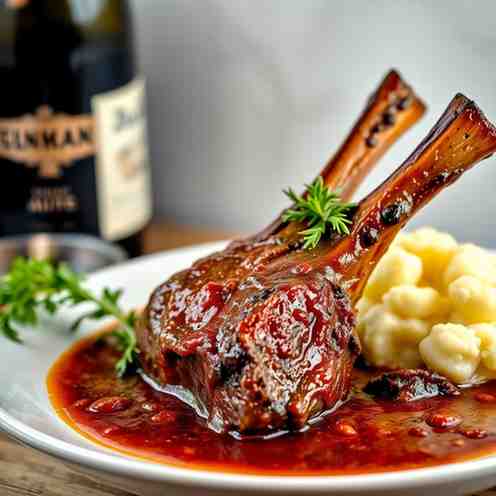 Slow Cooker Beef Shanks - Red Wine Recipe